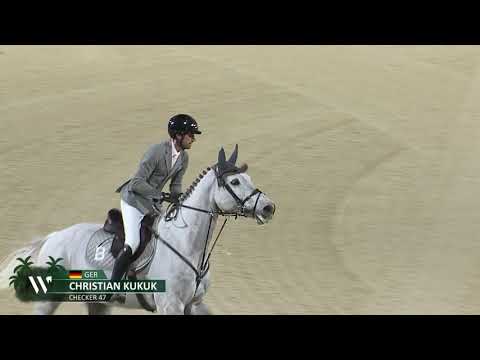 Christian Kukuk &amp; Checker 47 Win $215,000 NetJets CSI4* Grand Prix