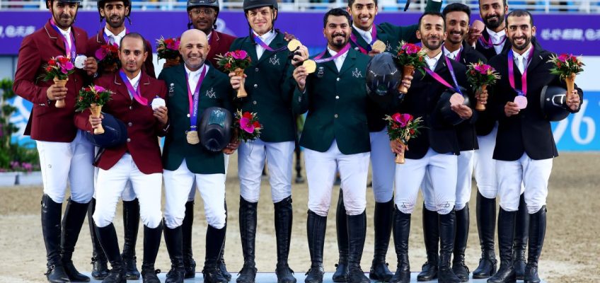 Asien-Spiele: Saudi-Arabien verteidigt Team-Gold fehlerfrei und in Bestzeit!