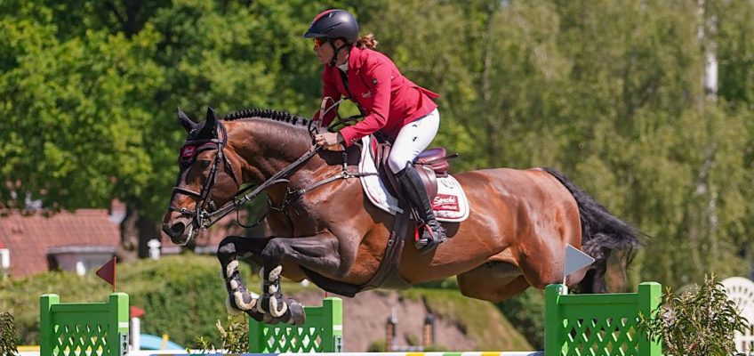 Jörne Sprehe holt sich den CSI4* Grand Prix in Samorin