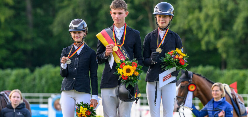 Tony Stormanns wird Deutscher Meister bei den Junioren