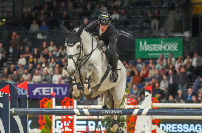 Steve Guerdat vor Marcus Ehning im Hauptspringen in London