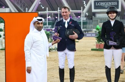 Hansi Dreher & Elysium Zweite im CSI5* Hermès Preis in Doha